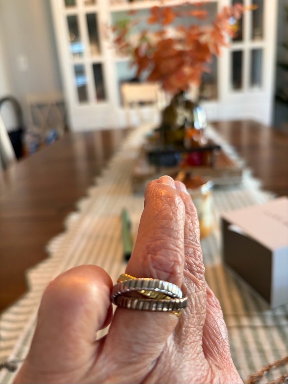 David Markstein rolling band ring